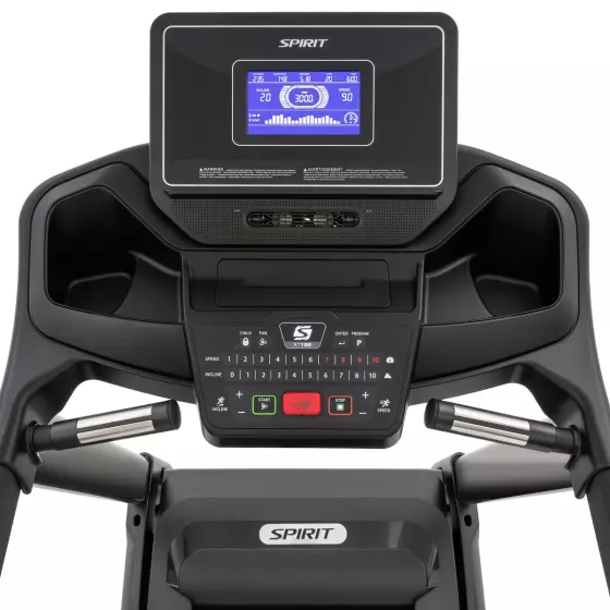 XT185 Spirit Treadmill (with extended Handrails) 2023-Model (Spirit Fitness Brand) - Image 2