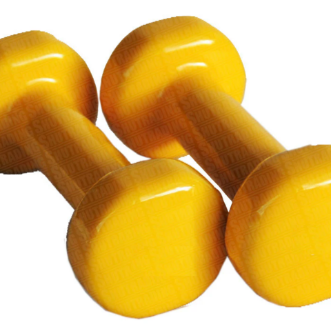JDB12.15 Vinyl Dipping Dumbbell (Pair) Orange Colour 1.5kg