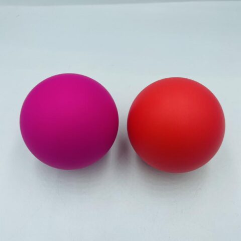 PV-SMB SILICON MASSAGE BALL (ORANGE/RED/BLUE/PINK/PURPLE) (PIVOT BRAND)