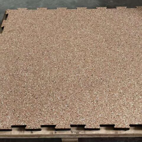 SJ-B05 Interlocking Composite Floor Mat 1m*1m*20mm (yellow)